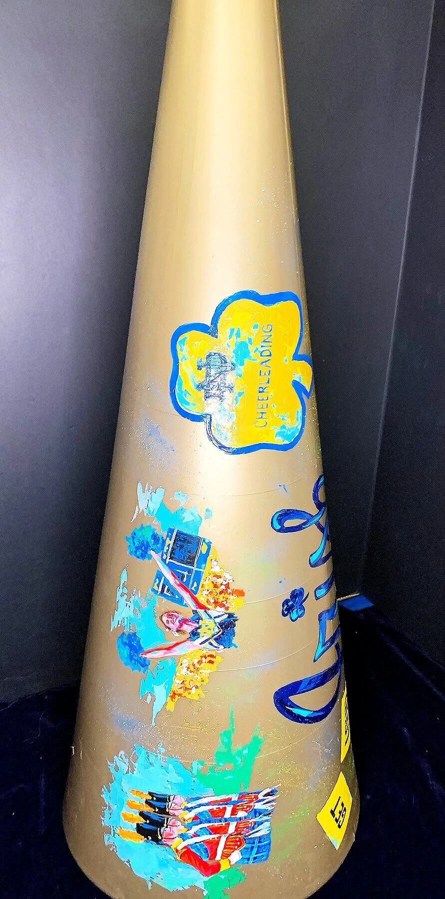 RARE: Authentic Notre Dame Cheerleading Megaphone Professionally